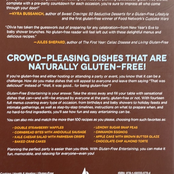 COOKBOOK Gluten-free Entertaining - 100 recipes - Soft Cover - Picture 4 of 8